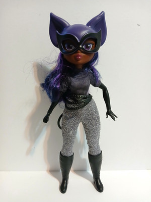 DC Super Hero Girls Catwoman 11'' inch action figure doll complete Mattel 2019