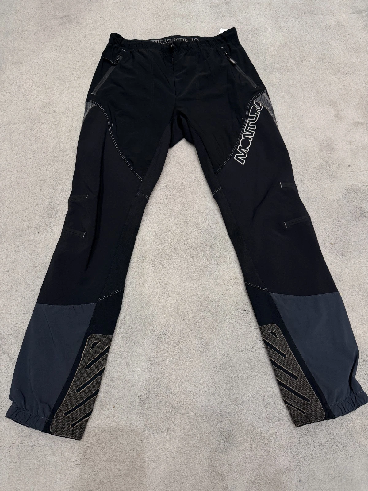 Men's Montura Vertigo Ski Touring Pants Softshell Black Size M Mountaineering