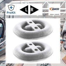 2x ORIGINAL® Vaico Haltering, Schalldämpfer für VW PASSAT B3/B4 Variant