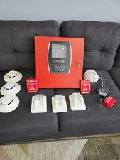 POTTER IPA-60 60 POINT  FIRE CONTROL ALARM PANEL 120/240 VAC W/ 2 KEY & All Acc.