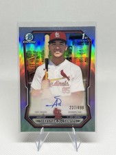 Sebastian Dos Santos Bowman Chrome 2026 Refractor /499 Auto
