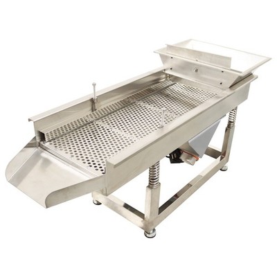 110V 9mm Linear Vibrating Screen Shaker Electric Sieve with Double Motors