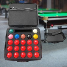 Billiard Ball Carrying Case with Handle EVA Lightweight Professional with