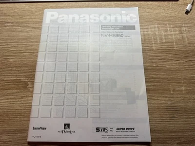 Panasonic Bedienungsanleitung für NV-HS950 guter Zustand Englisch/Italienisch - Bild 1 von 2