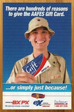 2004 AAFES BX/PX Exchange Vintage Print Ad/Poster Army Military Wall Pop Art 00s