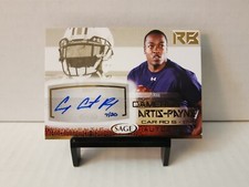 2015 Sage Autographed Football Cards 14