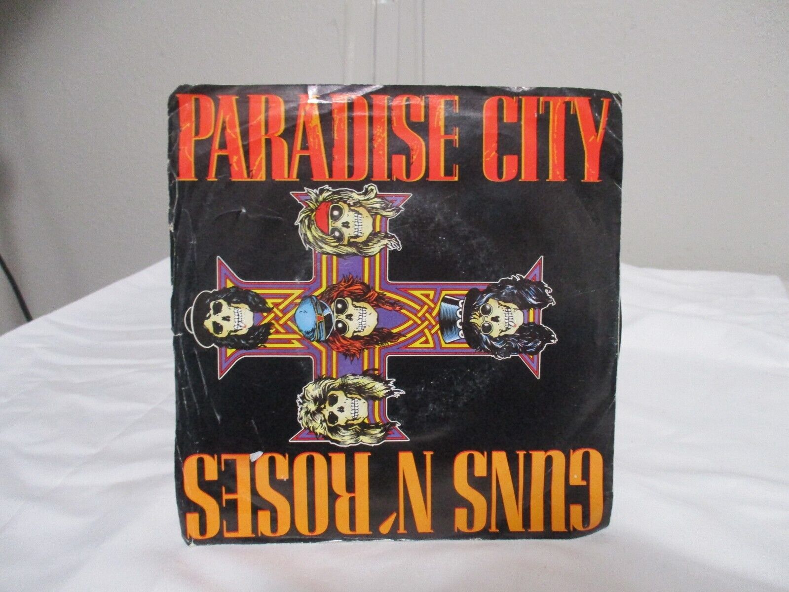 Guns N' Roses "Paradise City" 45 RPM Geffen Picture Sleeve Rare 1987