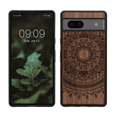 Coque Rigide En Bois Pour Google Pixel 7a – Protection élégante Et Anti-choc, Marque Kwmobile