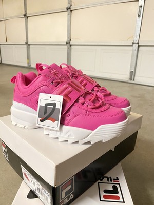 fila disruptor hot pink