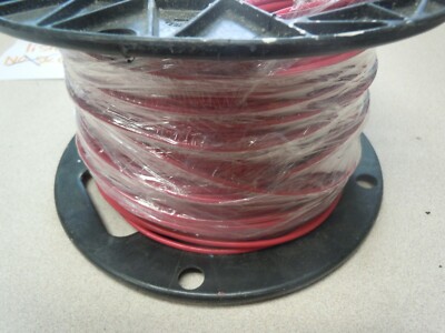 500' #16 Red TFN Solid Wire 