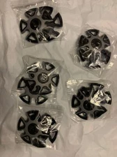 NEW ski poles powder oversized baskets black/gray 2025