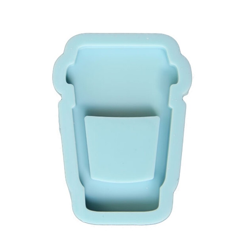 Rectangle Silicone Epoxy Resin Keychain Mold Resin Casting Epoxy