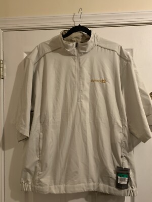Nike Golf Dewars 12 Whiskey Mens 1/4 Zip Rain Jacket/ Windbreaker Xl New W/Tags