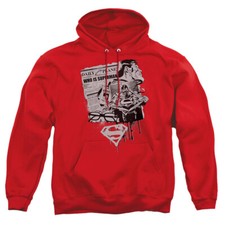 Superman "Identity" Pullover Hoodie or Crewneck Sweatshirt