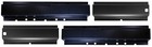 Front & Rear Door Rocker Panel Kit for 99-16 Ford F250 Super Duty Crew Cab 4 dr