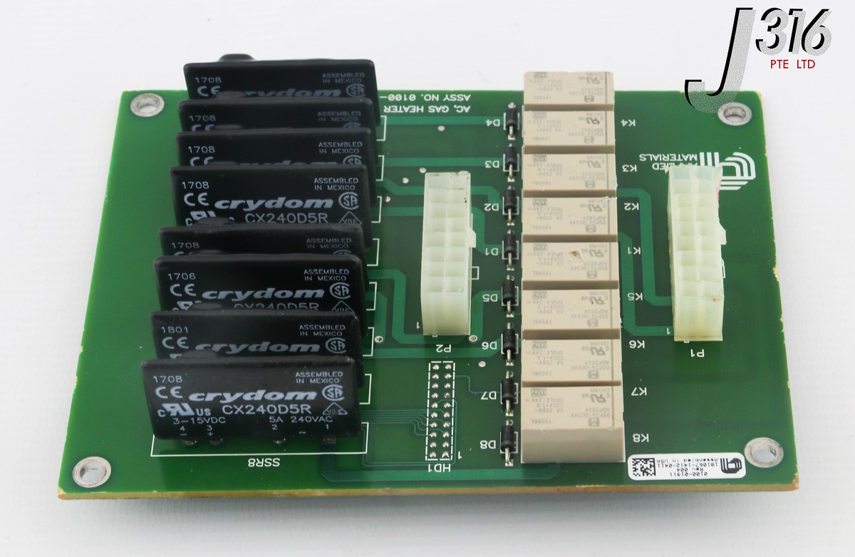 26442 APPLIED MATERIALS PCB AC GAS HEATER CONTROL BD (PARTS) 0100