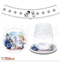 Set sottobicchieri Yona of the Dawn Dolomite Manpuku Kuji 2021 Giappone B 2,5 pollici
