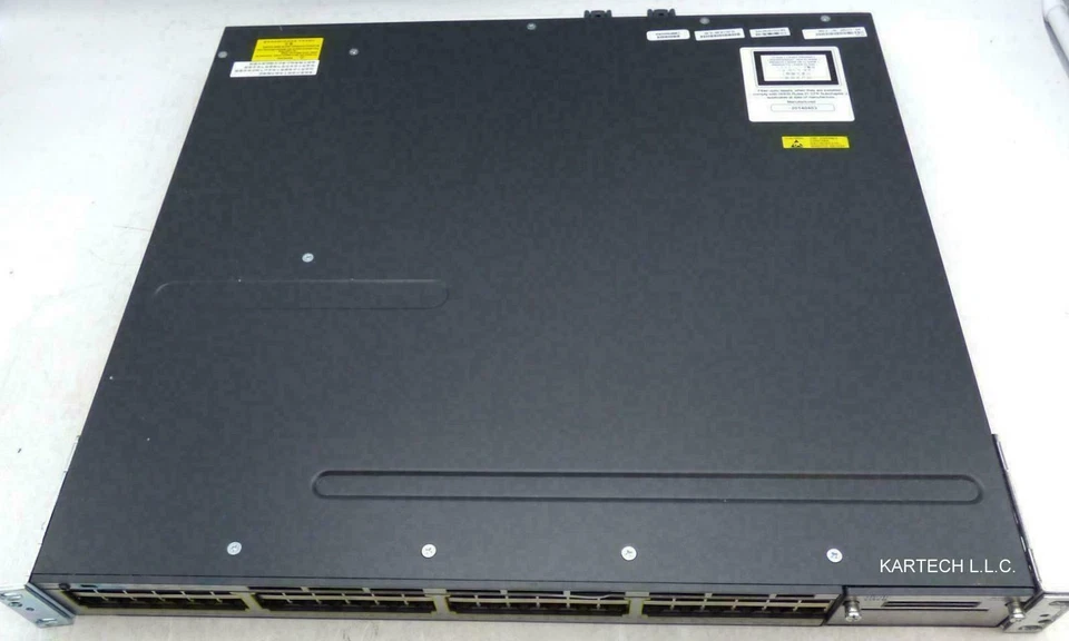 Cisco Catalyst WS-C3750X-48T-L Single C3KX-PWR-350WAC 30 DAYS Warranty - Image 3 of 3