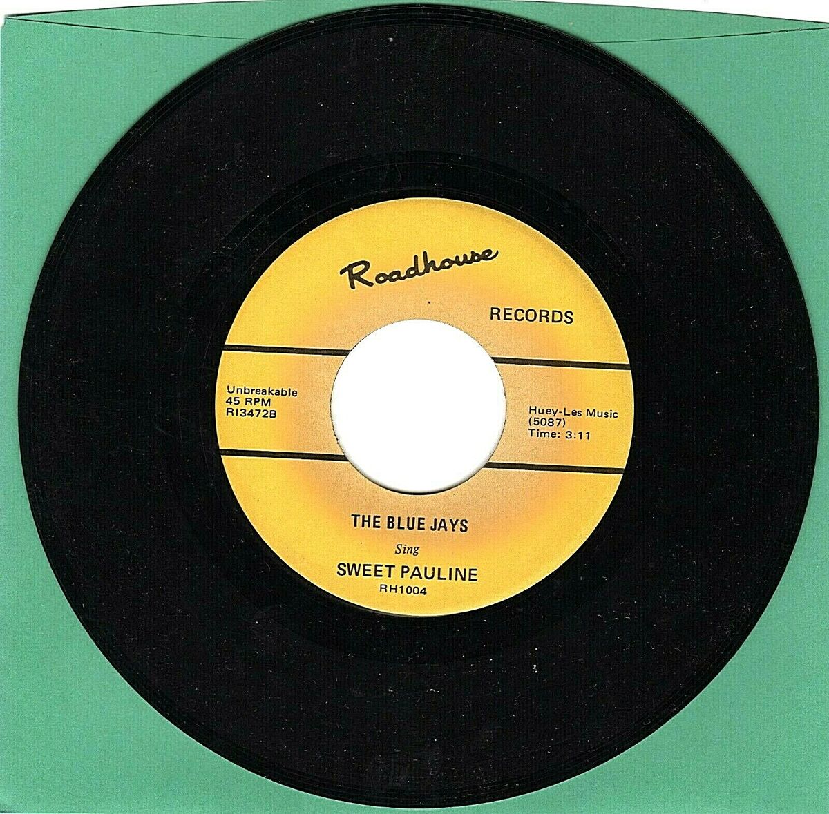 BUBBLES: bopping in the barnyard / the wasp DUKE 7 Single 45 RPM