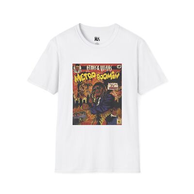 ミュージシャン COMIC TEE METRO BOOMIN Metro Boomin Comics Style T-Shirt, Graphic Tee, Casual Top, Music