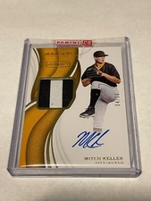 2019 Panini Immaculate Prospect Patch Auto Mitch Keller #PPA-MK 04/20! Pirates