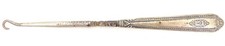 Vintage Sterling Silver Handle Button Hook 7.75 Victorian - Stainless Hook