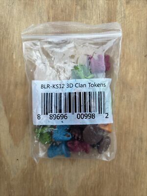 CMON Boardgame 3D Clan Tokens Bag NEW