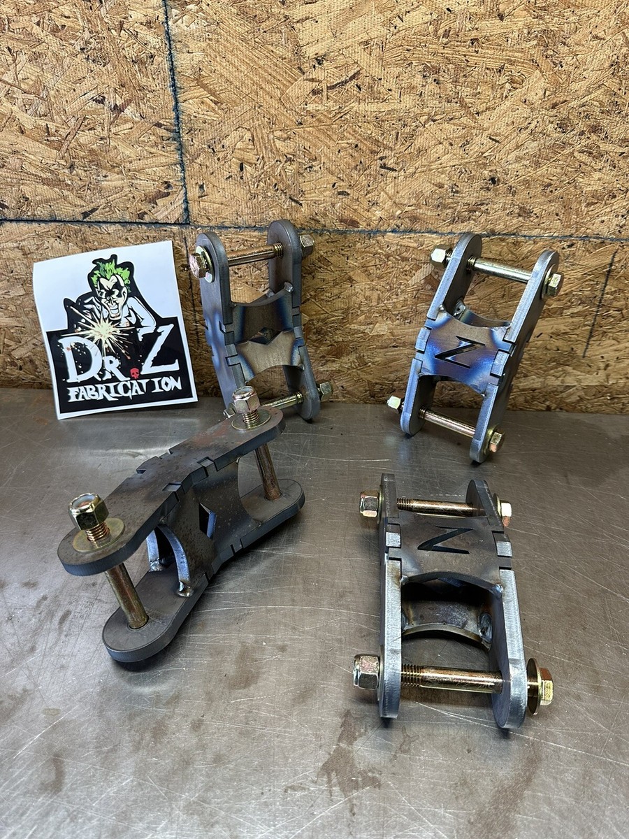 ま*る様 【12/26迄】Shackles Off/ Kongcrete of Rear Comfort Shackles Kits Fit for lSUZU D-MAX 2012-2020，Rear