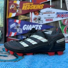 Size 4.5 - Adidas Predator X TRX FG Football Boots Black Red