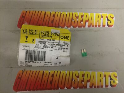 MICRO2 FUSE 30 AMP BLADE STYLE 32V (GREEN) NEW GM # 19209796 | eBay