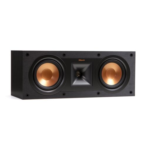 Haut-parleur canal central Klipsch R-25C finition ébène  - Photo 1 sur 3