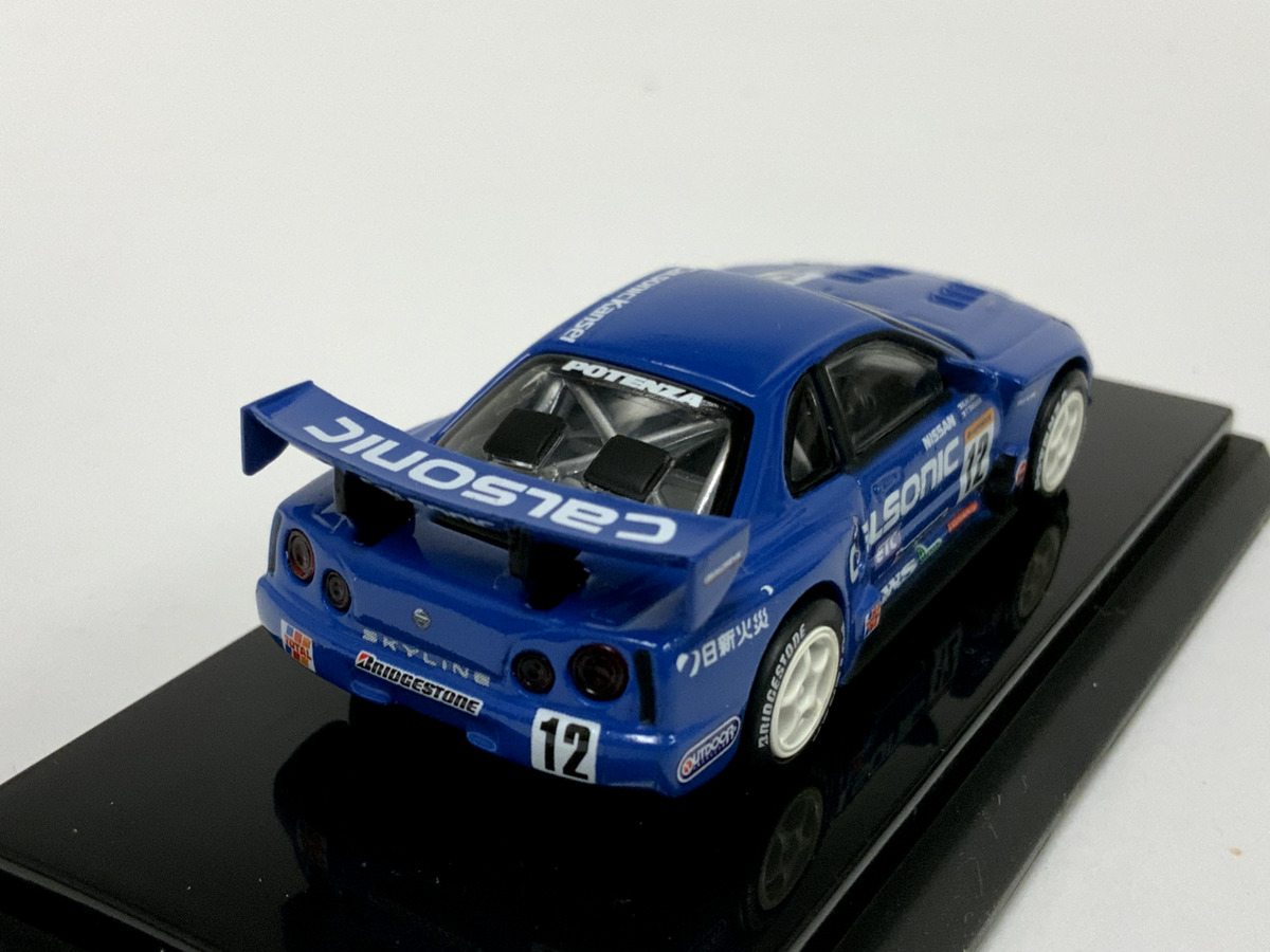 1/64 Kyosho Beads Collection Nissan Skyline GTR 2002 Calsonic