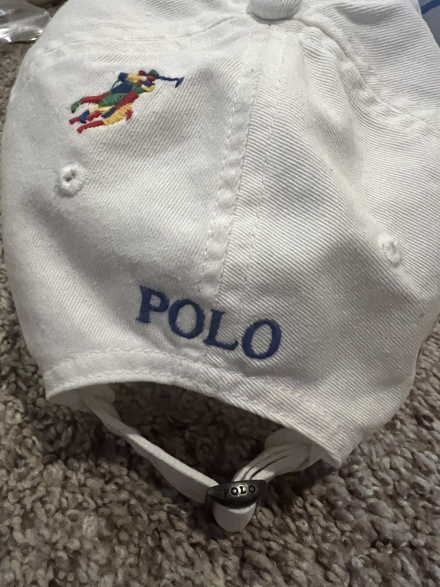 Polo Ralph Lauren Polo Horse Embroidered Baseball Cap White  display picture 2