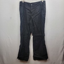 Banana Republic Cargo Pants Womens Size 6 Stretch Martin Fit Solid Black