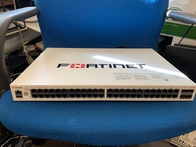 Fortinet Forti Switch 148F-POE  Tested As Pictured-30 Day Money Back