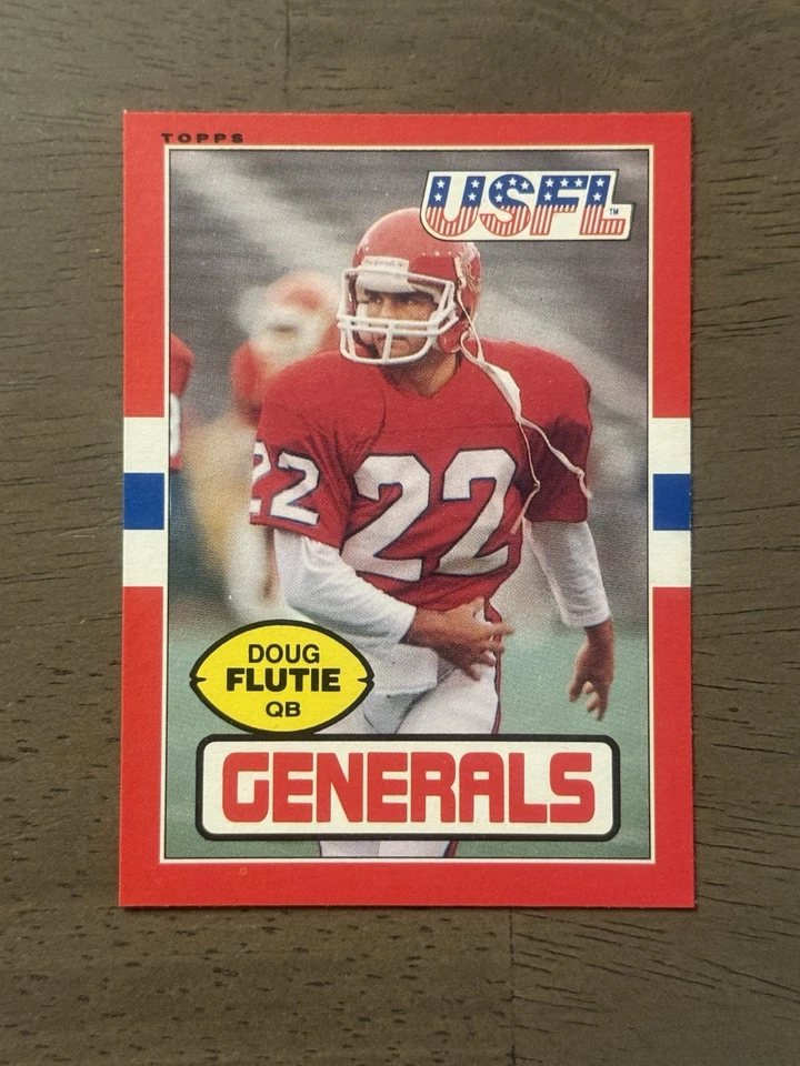 1985 TOPPS USFL FOOTBALL  #1-132 NM COMPLETE YOUR SET   FREE SHIPPING - Image 4 of 4