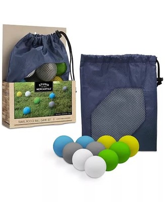Studio Mercantile Travel Bocce Ball Game W/Measuring Cord NEW IN BOX