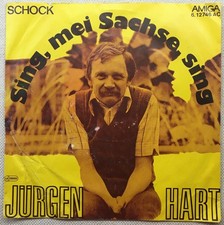 7 Vinyl Single Jürgen Hart Sing, Mei Sachse,...