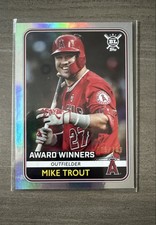 2020 Topps Big League - Award Winners Mike Trout #274 Rainbow Foil /100
