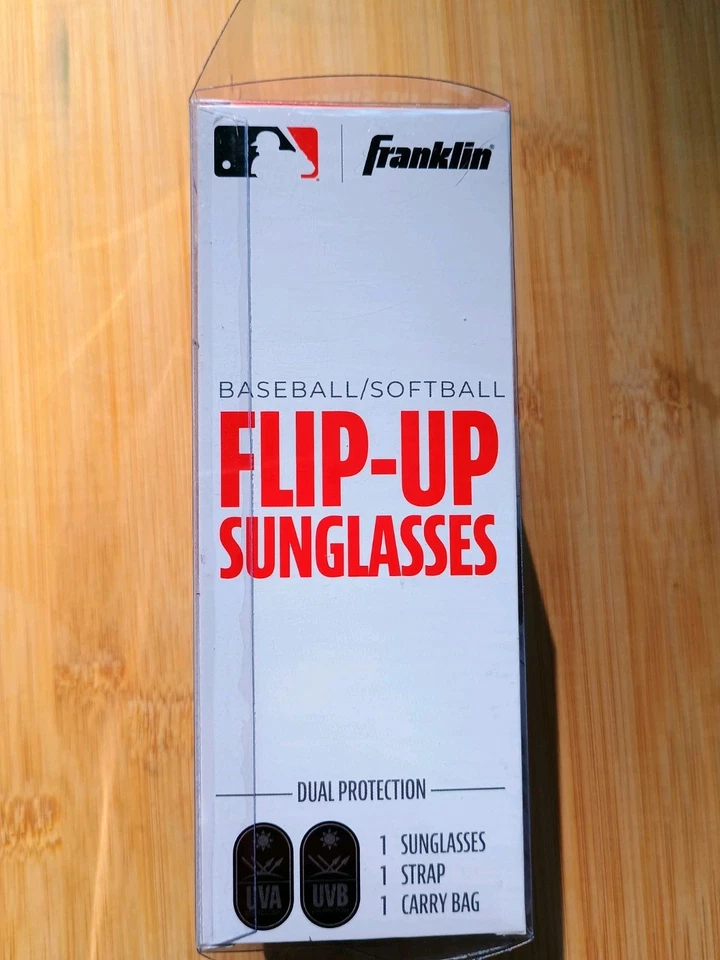 Franklin Deportes Béisbol Softbol Deportes Gafas de Sol Abatibles/Licencia MLB/¡NUEVO! Foto 3 de 4