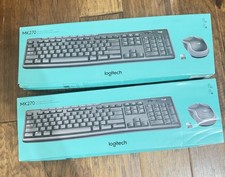 2 Logitech MK270 Wireless Keyboard and Mouse Combo 920-004536 