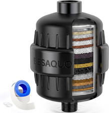 Shower Filter Head for Hard Water, Remove Chlorine, Heavy Metals, for Softer Ski