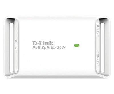 D-Link DPE-301GS - Gigabit PoE+ Splitter up to 30W power output and 100m coverag