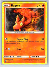 Carta Pokemon Slugma 23/168 Tempesta Celeste NM o LP