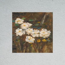 Quadro olio su tela originale con cornice arte arredamento casa stile grande Tkxwpr