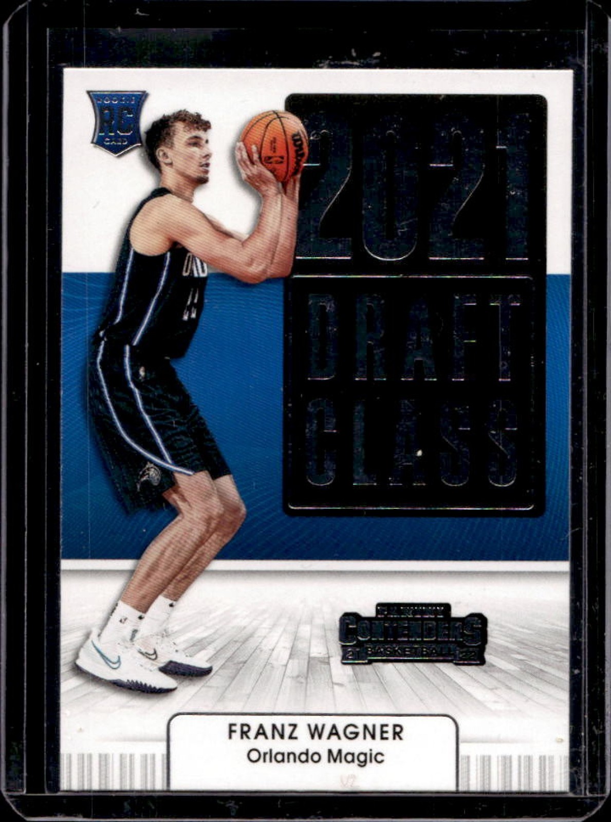 2021-22 Contenders Franz Wagner 2021 Draft Class Rookie RC #8 Magic
