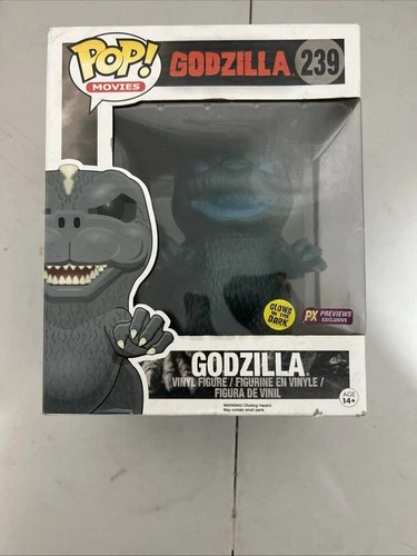 Funko Pop! Movies Godzilla #239 PX Previews Exclusive Glow in the Dark