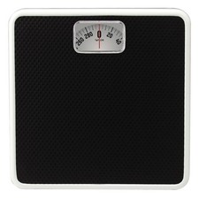 Mechanical Bathroom Scale for Body Weight, 300 lb Capacity, Battery Free