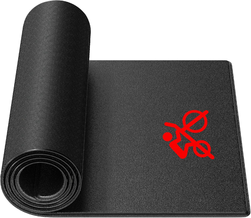 Bike Trainer Mat Compatible with Peloton Bike, for Treadmill & Row, THK 6Mm, und - Picture 7 of 12