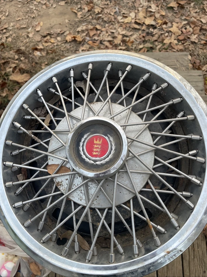 Ford Mercury Cougar Torino 1977 1978 1979 15" radio cable cubierta tapacubos Foto 4 de 4